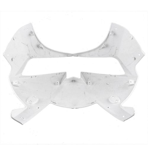 For honda cbr500r 13-15 white unpainted upper front headlight nose cowl fairing