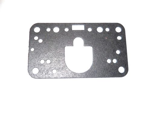 Holley 108-35 black non stick metering block gasket.