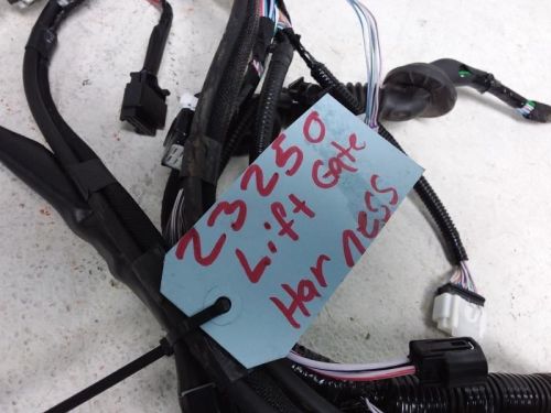 2023 lexus rx350h oem tailgate wire harness only