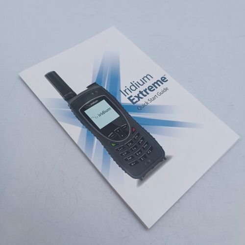 Iridium extreme 9575 satellite black handheld wireless digital phone gps sos