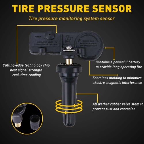 4/8x tire tpms air pressure sensors monitoring for ford explorer transit lincoln