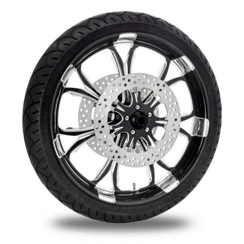 Performance machine 21x3.5 forged wheel paramount  - contrast cut platinum