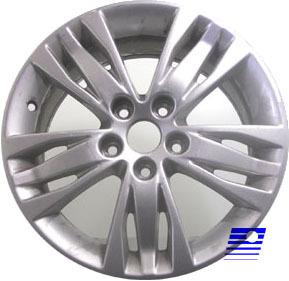 Refinished ford focus 2012-2012 16 inch wheel, rim oem