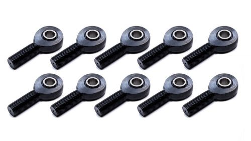 Ti22 peformance tip8250-10 rod end alum rh male blk 1/2id x 5/8 thread 10pk