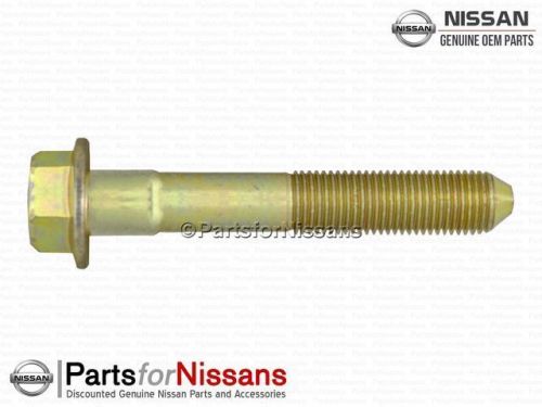 Genuine nissan rear suspension lower arm bolt - new oem