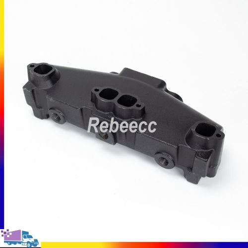 Fits mcm/mie gm v8 engines 305 350 377 v8 marine exhaust manifold with gasket