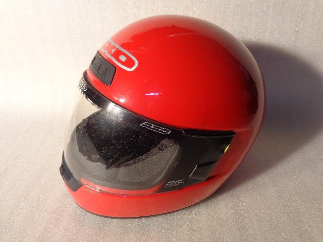 Brand axo motorcycle helmet 1999, size m, new in box, was in a store. it's very 