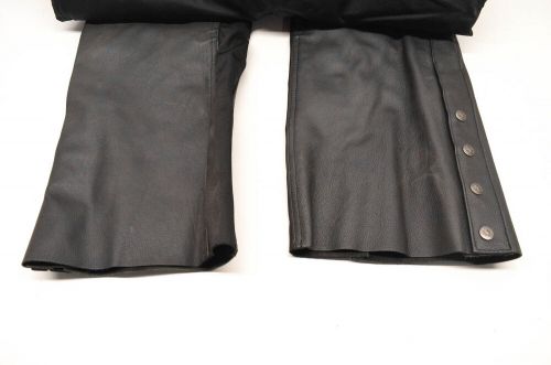 New oem yamaha stw-08ptl-bk-12 women leather pants nos