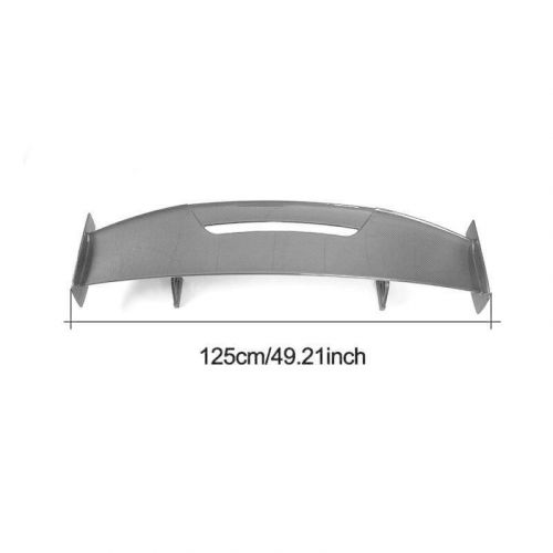 Real carbon rear trunk spoiler wing for bmw m3 m4 m5 audi benz volkswagen sedan