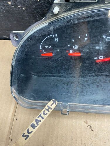 2004 to 2007 ford econoline e250 e350 van speedometer instrument cluster c2095