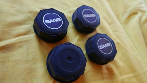 Saab 900 classic ronal shelby wheel center caps original - 8944621