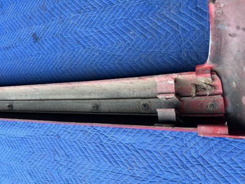 1983-1985 porsche 944 red rear bumper cover panel 93150506000 oem #1856em