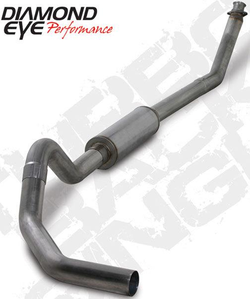 Diamond eye exhaust- 94-02 dodge 4" stainless-turbo back single