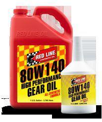 Red line synthetic oil 80w140 gear oil, case of 12 quarts 