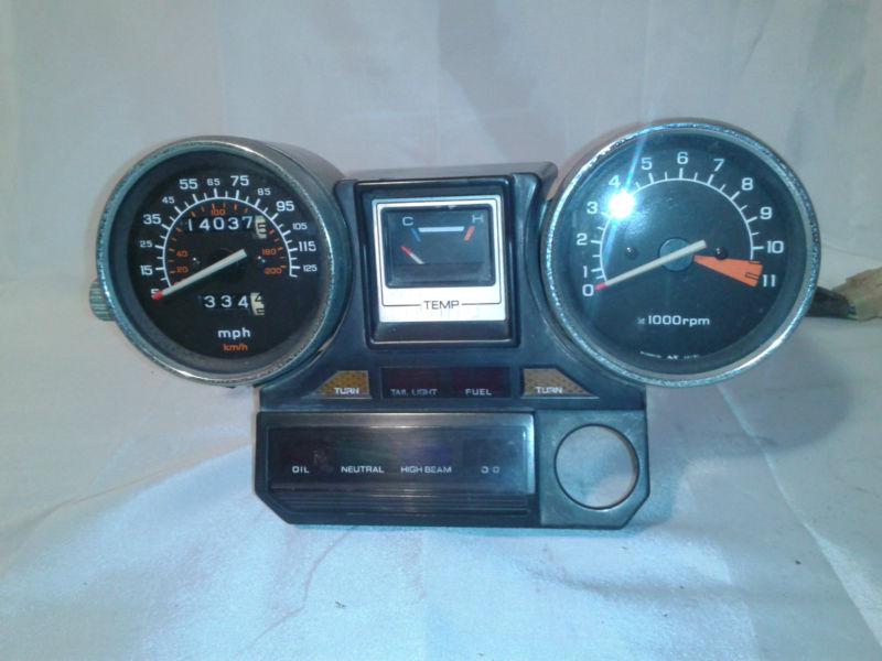 Speedometer tachometer gauges cluster oem honda vf700 magna nice