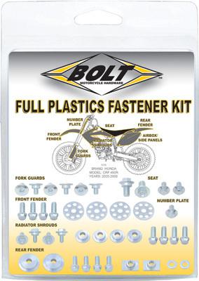 Kawasaki full body plastic fastener bolt kit kx125 kx250 2003-2007 