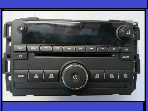 10 11 12  gm chevy gmc silverado sierra tahoe  delco oem cd mp3 usb uui  radio