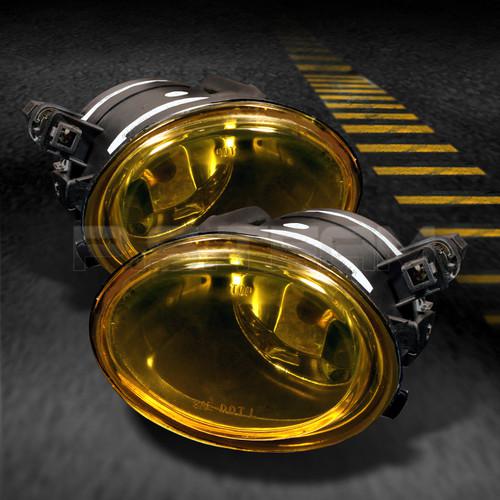 01-06 bmw e46 m3 03-05 bmw e39 m5 jdm yellow fog lights lamp left+right pair