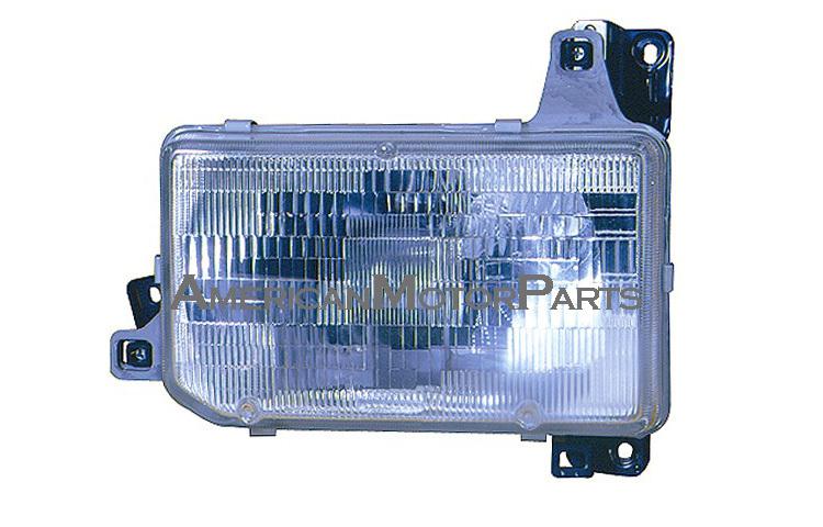 Left driver side replacement headlight head lamp 87-95 nissan pathfinder pickup