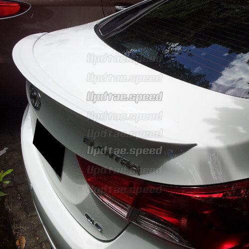 Unpainted hun md elantra sedan rear wing oe type trunk+rs roof spoiler 11-13 ◢