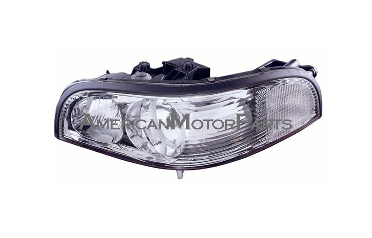 Left driver side replacement headlight head lamp 97-05 buick park ave - 25689659