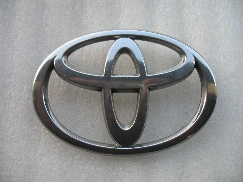 2002 2003 toyota solara front grille grill chrome emblem logo decal oem 02 03