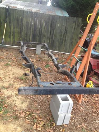 Jeep wrangler yj cj7 frame 76-95 rust free rails has all brake & fuel lines