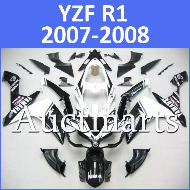 Fit yamaha yzf r1 07 08 yzfr1 2007 2008 1000 fairing kit bodywork g9 d10