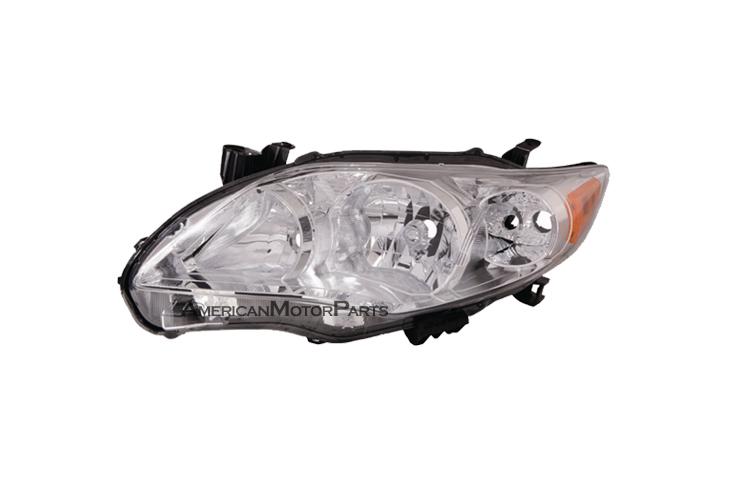 Depo driver & passenger replacement headlight 11-12 toyota corolla japan built