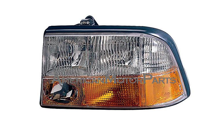 Eagleeye driver & passenger replacement headlight w/ fog lamp gmc oldsmobile