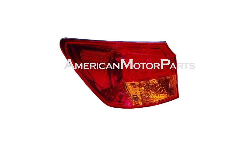 Eagleeye driver & passenger side outer tail light 06-06mar. lexus is250 is350