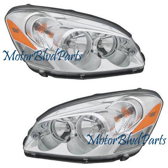 06-09 buick lucerne cxs/cxl/super headlamps left+right