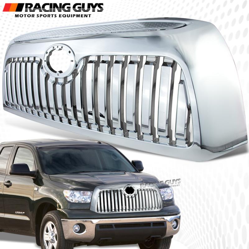 2007-2011 toyota tundra vertical grille grill chrome front upper sport new  