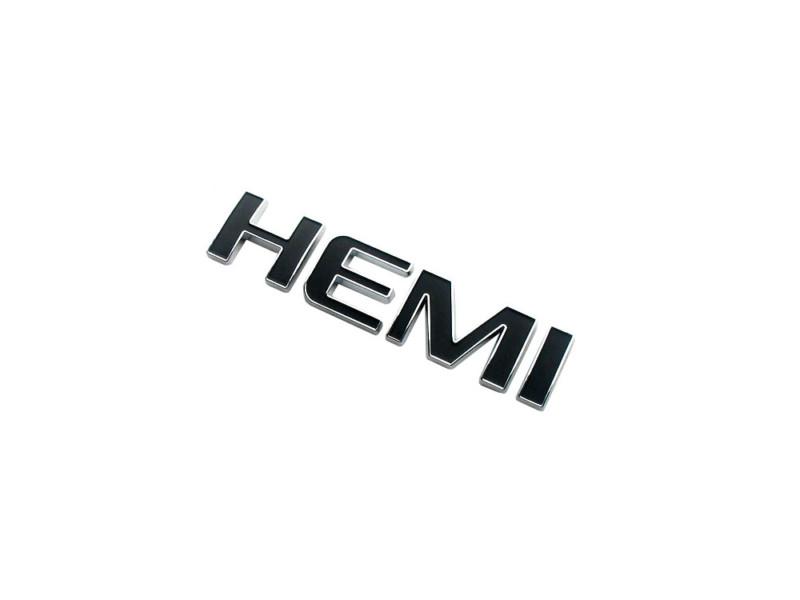 New emblem hemi for cars trucks hemi badge emblem decal chrome letter