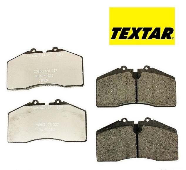 Textar premium disc brake pads set 20953175t428 d939t