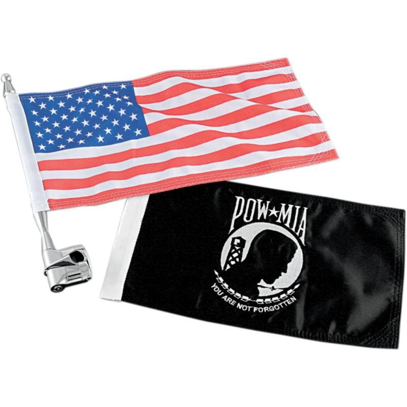 Kuryakyn verticle flag mount with flags  4254