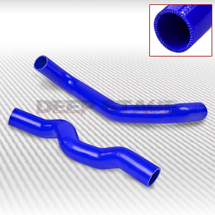 3-ply silicone radiator hose tube high temp 09-12 nissan 370z z34/-11 g37 blue