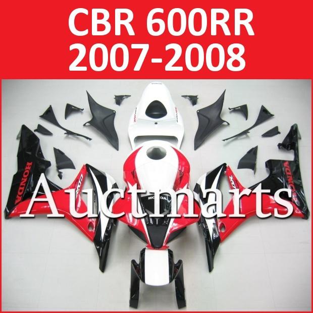 Fit honda 07 08 cbr600rr cbr 600 rr 2007 2008 fairing kit abs plastics h58 a01