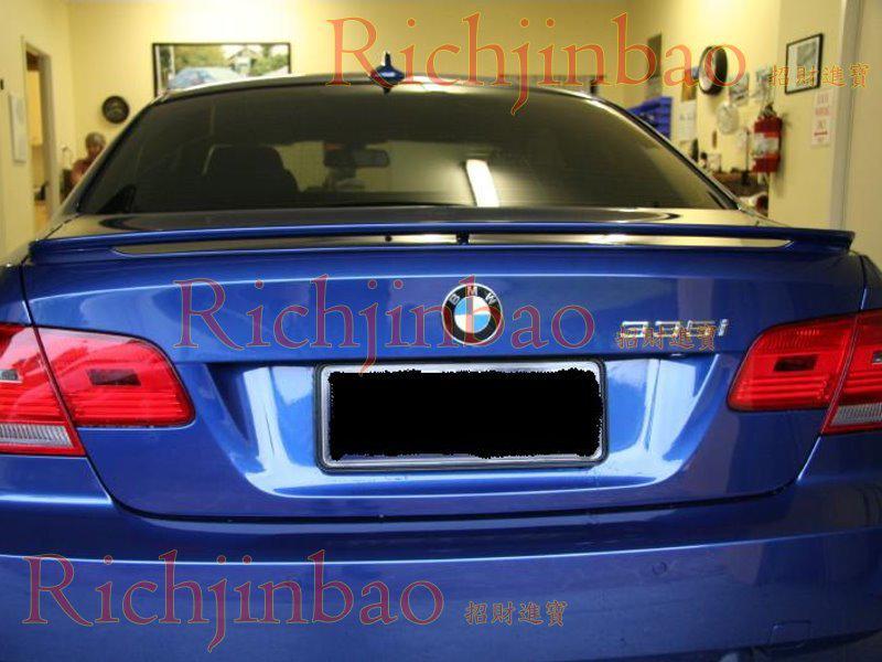 Painted oe style trunk spoiler boot wing for bmw e92 coupe 2007 2011 abs