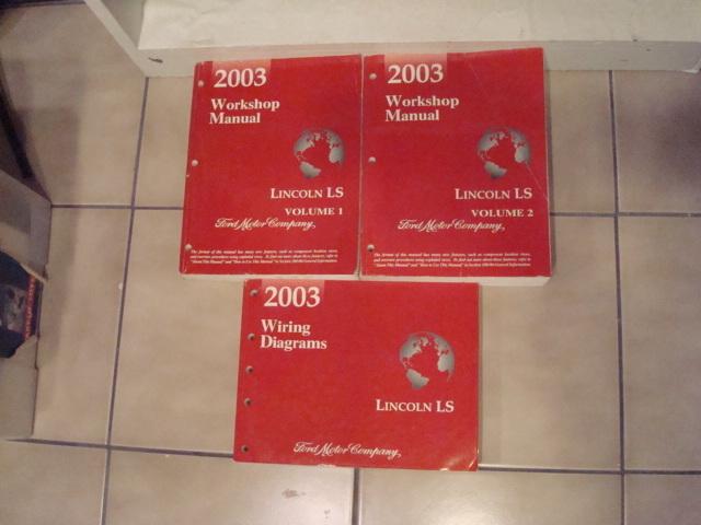 2003 mercury lincoln ls factory workshop shop service repair manual book