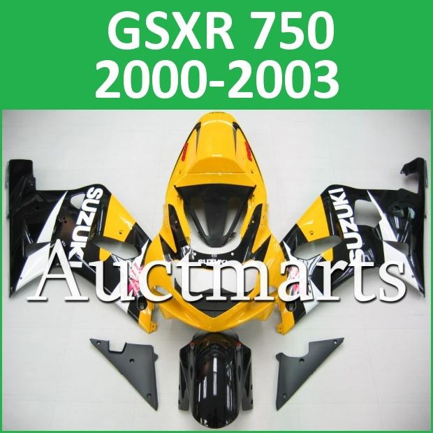 Fit suzuki 00 01 02 03 gsxr 750 gsx-r750 2000 2001 2002 2003 fairing k1 b23 c13