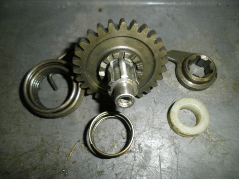 Suzuki rm 125 2000 rm125 kickstart  starter kick complete assembly