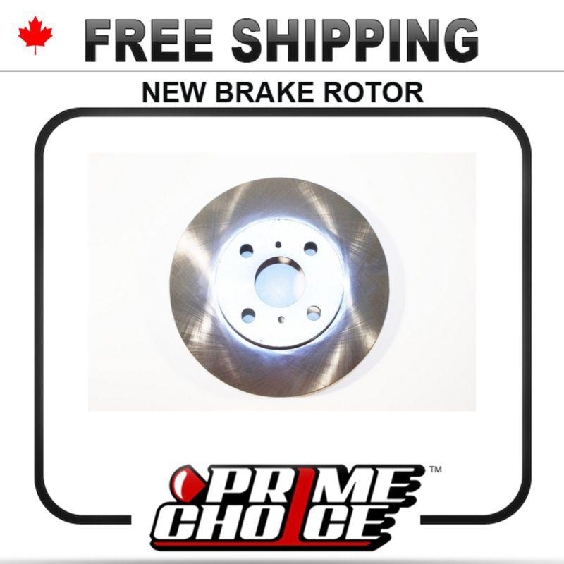 1 premium new disc brake rotor for front fits left driver / right passenger side