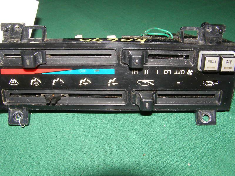 1988 1990 1991 toyota camry ac climate control oem   slide controls