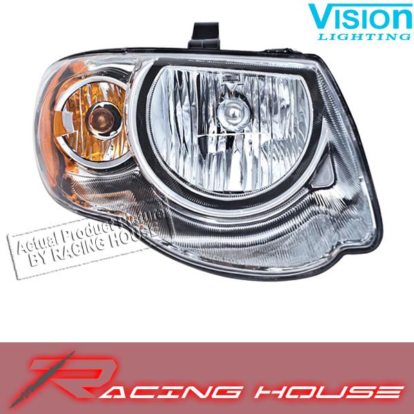 Right passenger side headlight kit unit 2005-2007 chrysler town & country