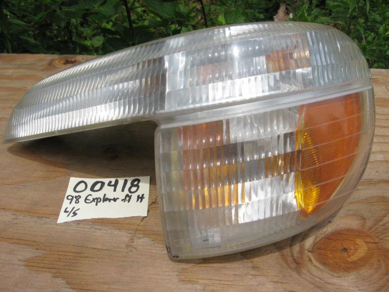 Explorer corner light/lamp 1995 1996 1997 1998 1999 2000 2001 left