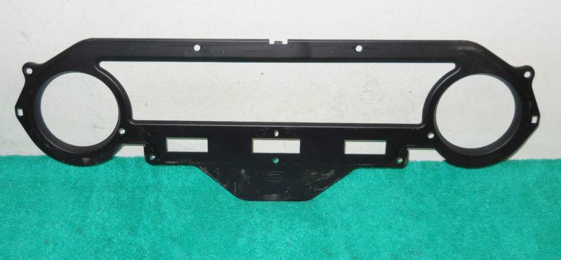 1964 1965 mustang fastback convertible shelby falcon orig gauge panel trim bezel