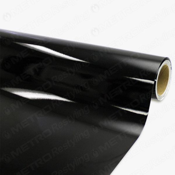 60in x 72in 3m 1080 gloss black metallic vinyl scotchprint car wrap film sheet