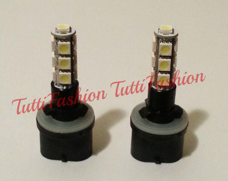 Led 880 893 13smd hyper white fog light bulbs 1pair