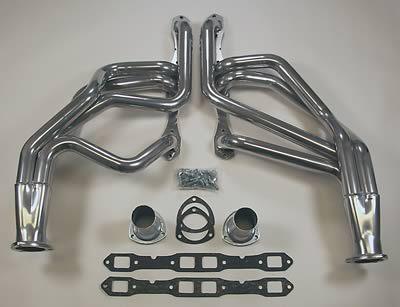 Doug's headers full-length silver ceramic coated 1 3/4" primaries d451